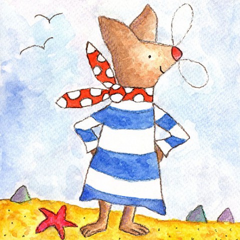 Limited Edition Print from Marmalade the Mouse's 'The Cornish Adventure'